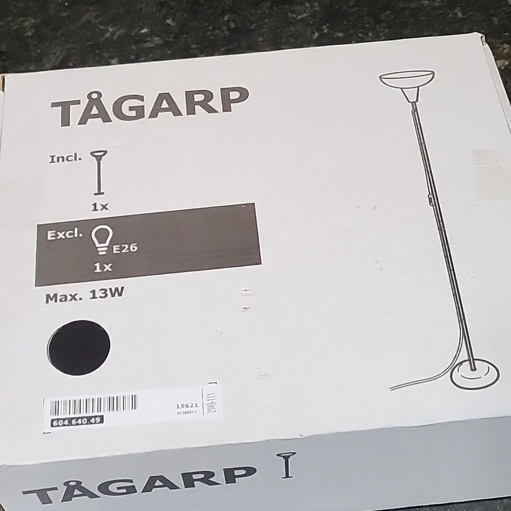 IKEA TÅGARP Floor Lamp - White